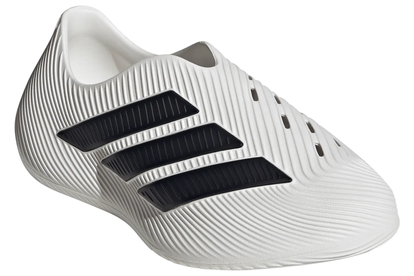 adidas Kids' Grade School Purechill Shoes - White/Black - View 5