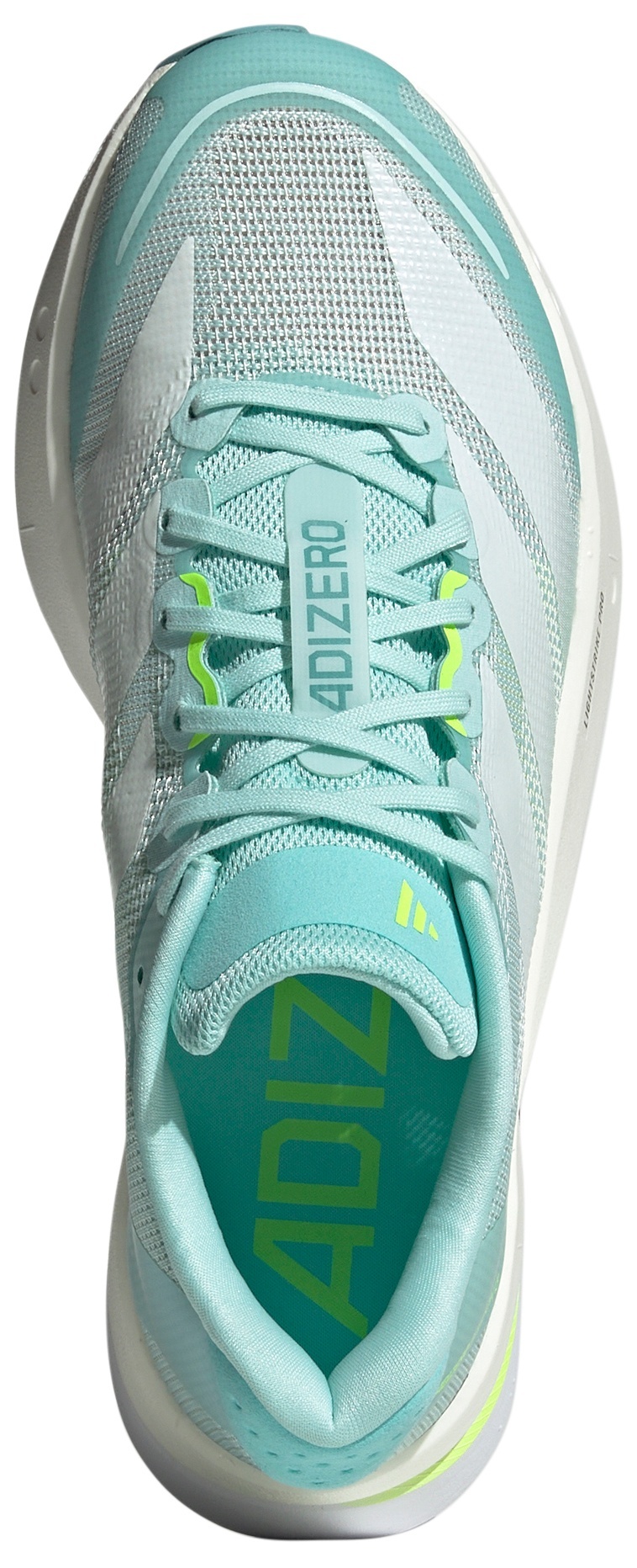 adidas Women's Adizero Boston 13 Running Shoes - Aqua/Silver - View 2