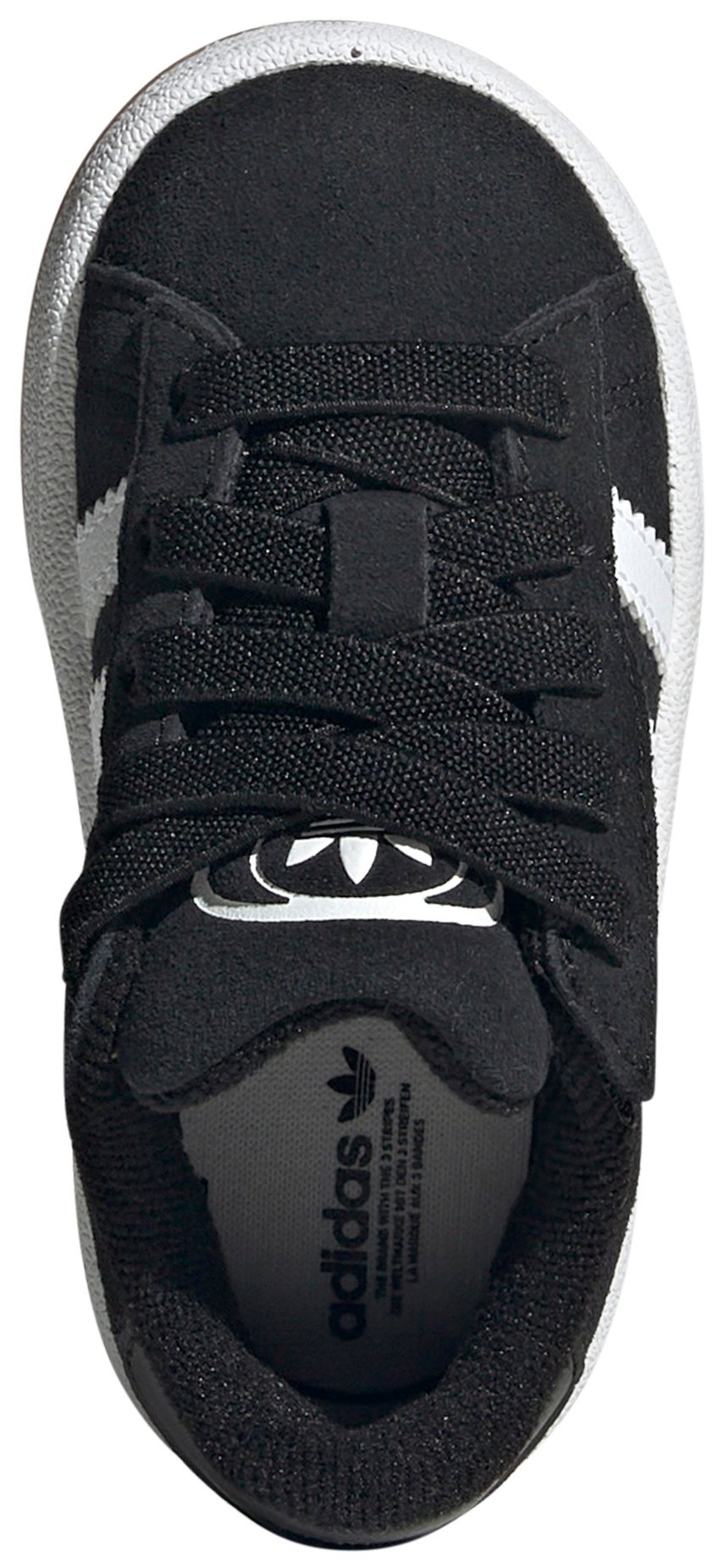 adidas Toddler Campus 00s Shoes - Black/White - View 2