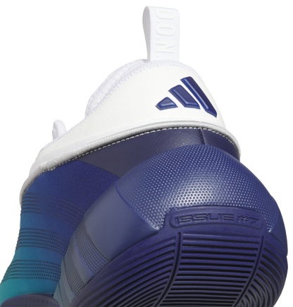 adidas D.O.N. Issue #7 'Pure Teal' Basketball Shoes - White/Blue/Green - View 8