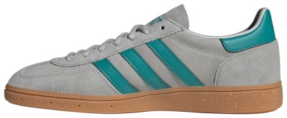 adidas Men's Handball Spezial Shoes - Grey/Pure Teal/Gold Met - View 6