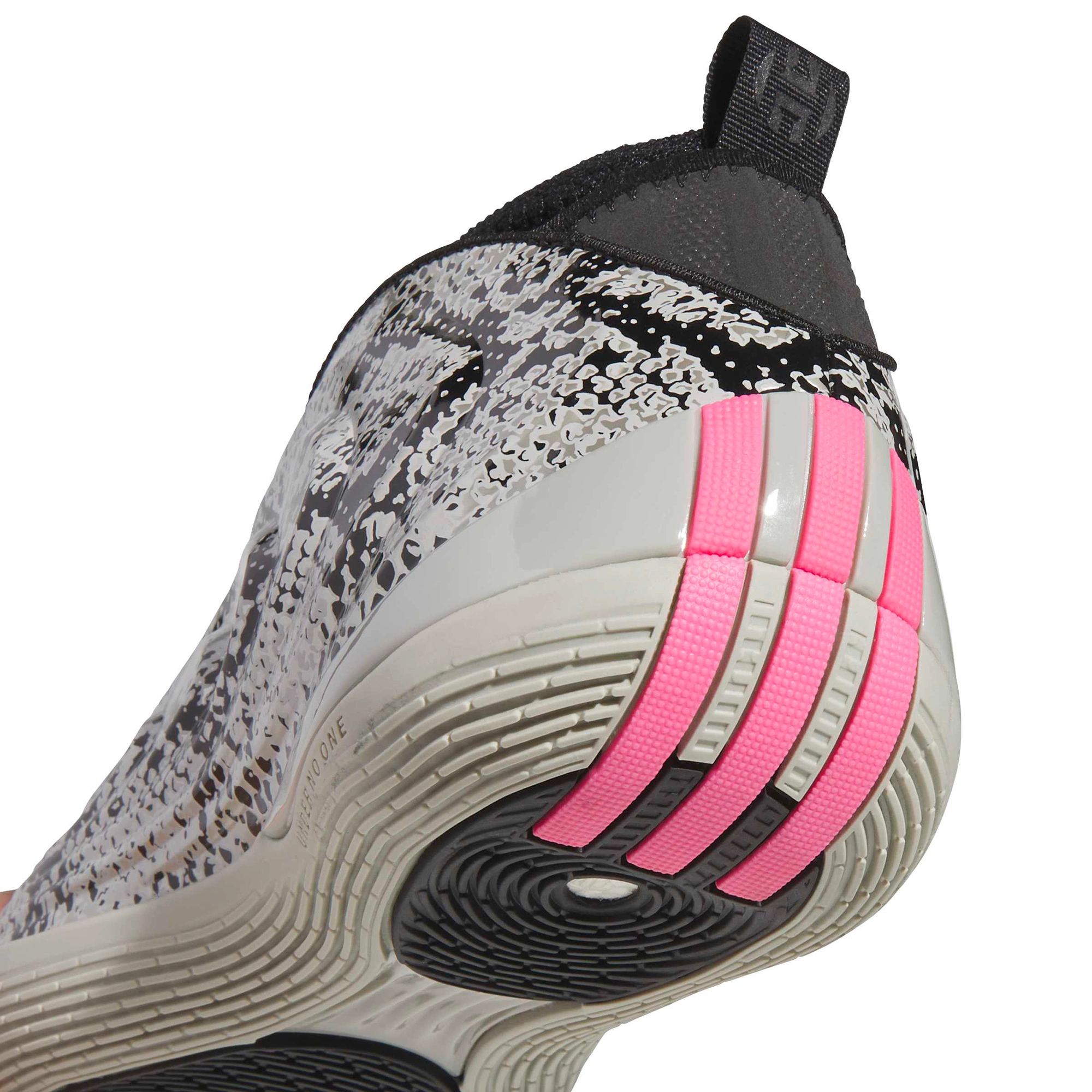 adidas Harden Volume 10 Basketball Shoes - Core Black/Screaming Green/Core Black - View 6