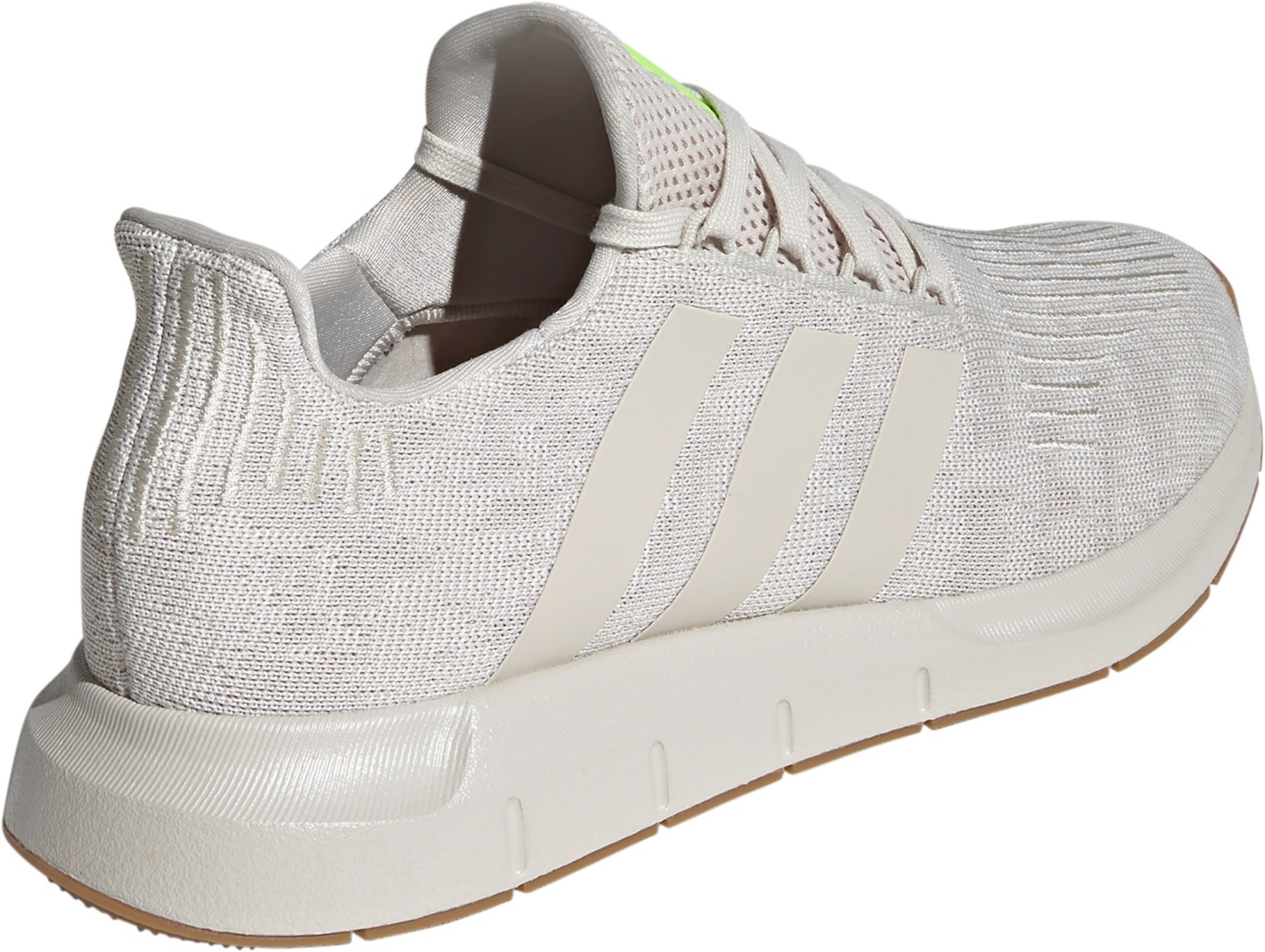 adidas Men's Swift Run 1.0 Shoes - White/Lucid Lemon - View 5