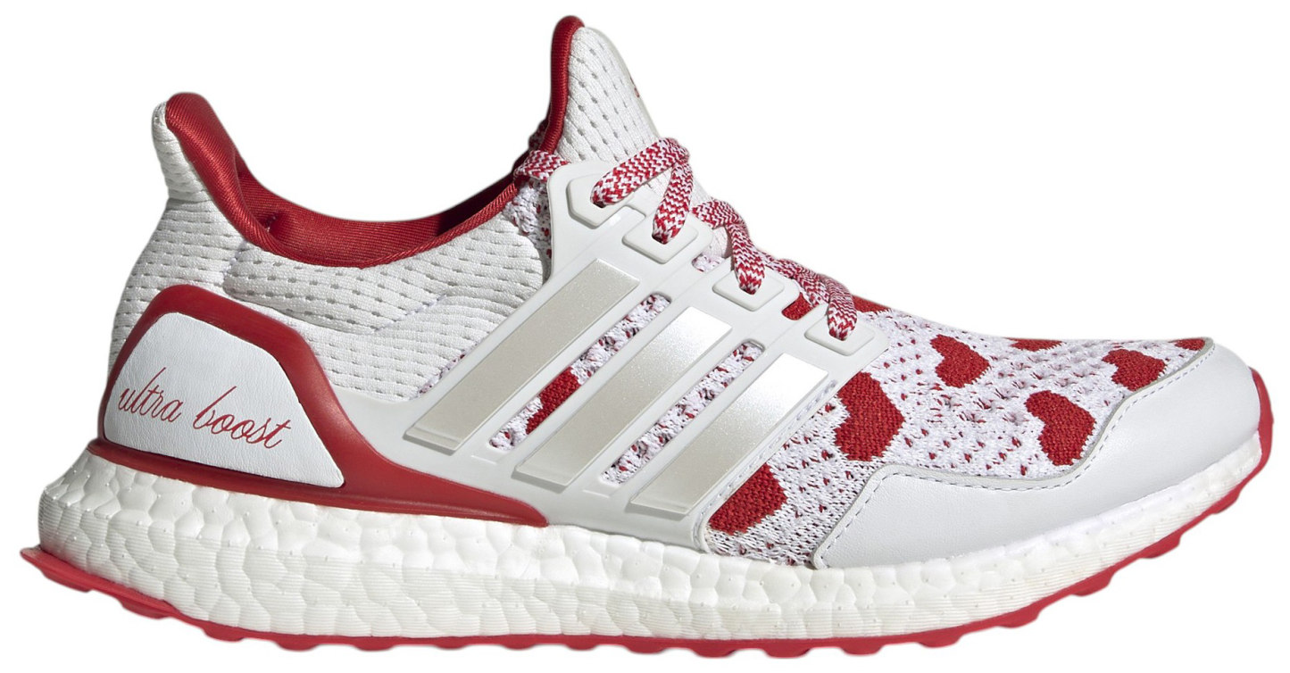 adidas Women's Ultraboost 1.0 DNA Shoes - Red/White/Red - View 1