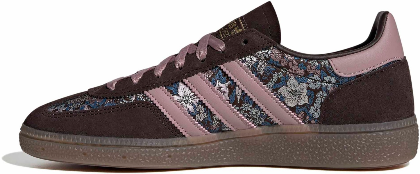 adidas Women's Handball Spezial x Liberty London Shoes - Aurora Coffee/Magic Mauve - View 4