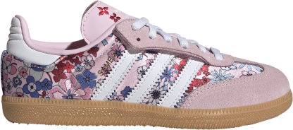 adidas Kids' Preschool Samba OG Shoes - Clear Pink/White/Gum - View 1