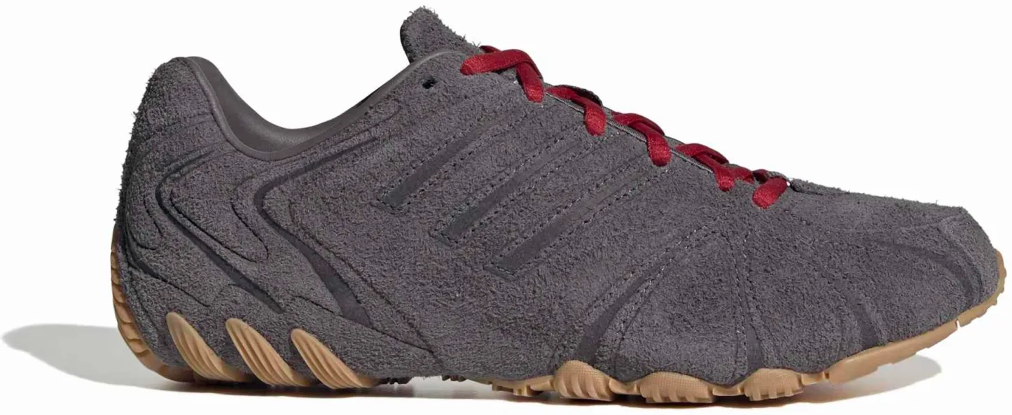 adidas Originals Women's Ghost Sprint Shoes - Suede Grey Strata/Red - View 1