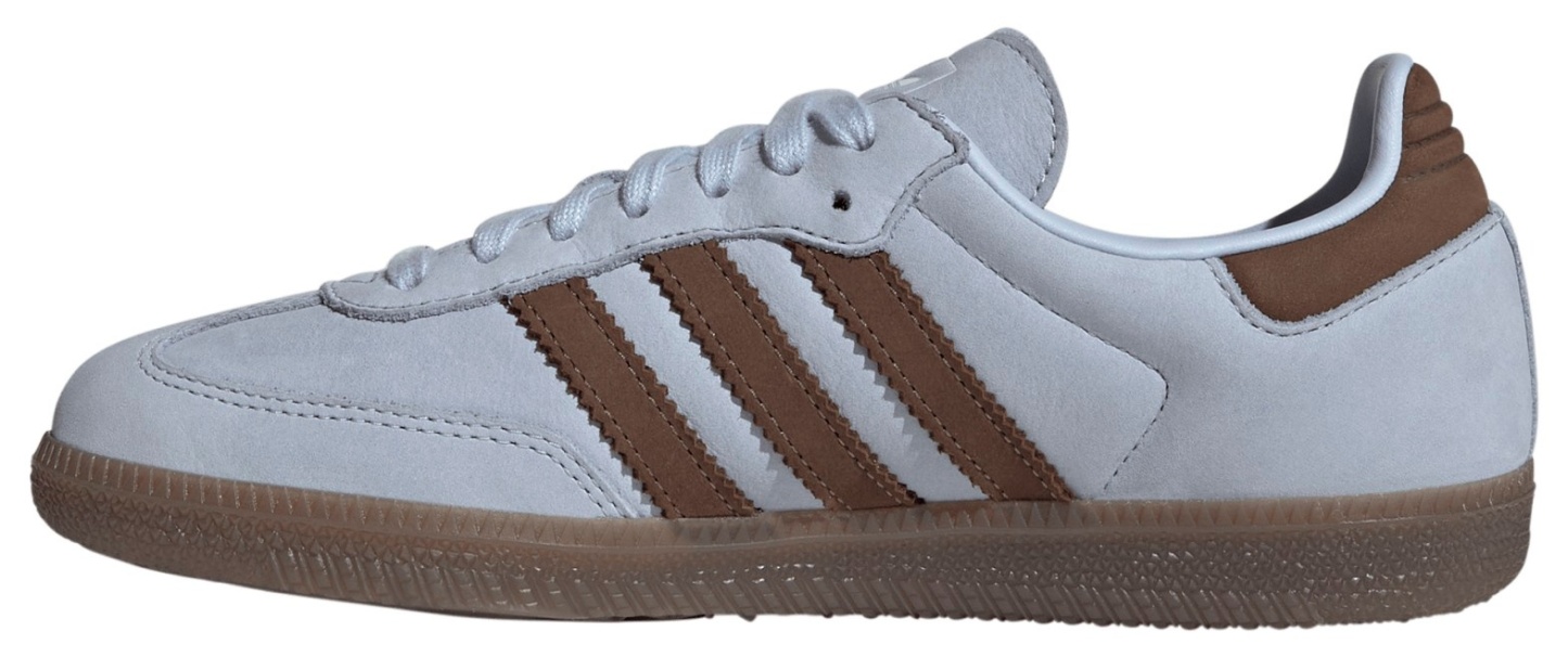 adidas Women's Samba OG Shoes - Crystal Sky/Earth Strata/Ftwr White - View 4