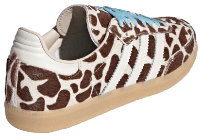 adidas Women's Samba OG Shoes - Crystal Linen/Ivory/Gum 3 - View 5