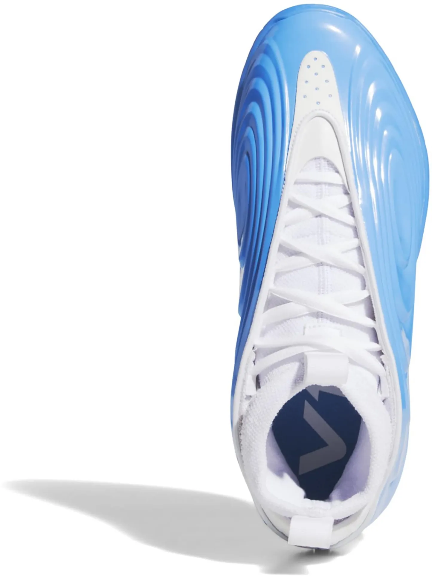 adidas Harden Volume 10 'Playoffs' Basketball Shoes - Blue/White/Silver - View 4