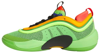 adidas D.O.N. Issue #6 Basketball Shoes - Green/Orange/Black - View 4