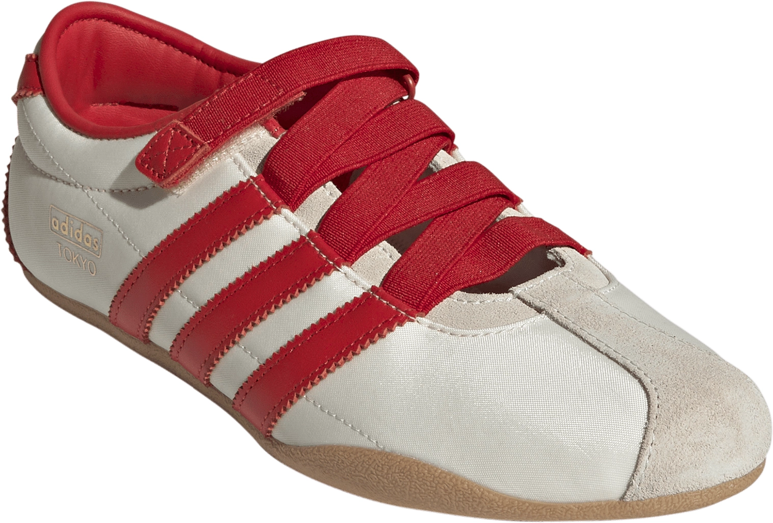 adidas Tokyo Women's MJ Shoes - White/Red - View 5