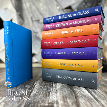 Throne of Glass Series by Sarah J. Maas - Special Edition Box Set - Batch 4: Ships by AUGUST 31