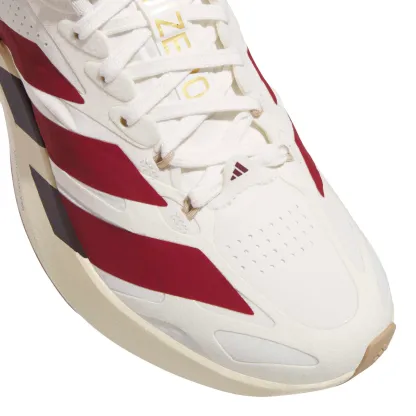 adidas Women's Adizero EVO SL EXO  Running Shoes - Core White/Team Victory Red/Cream White - View 7