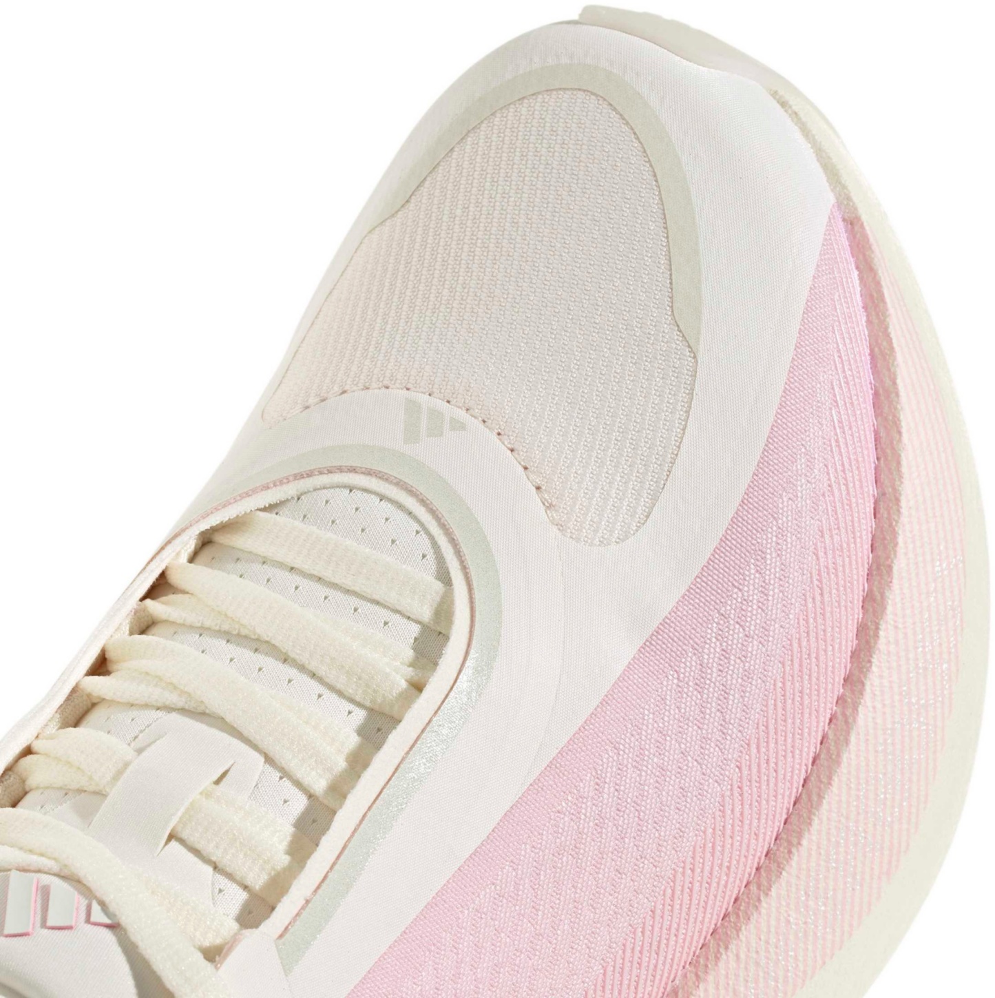 adidas Women's Hyperboost Edge Running Shoes - White/Pink - View 8