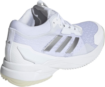 adidas Women's Crazyflight 5 Mid Volleyball Shoes - White/Silver - View 8