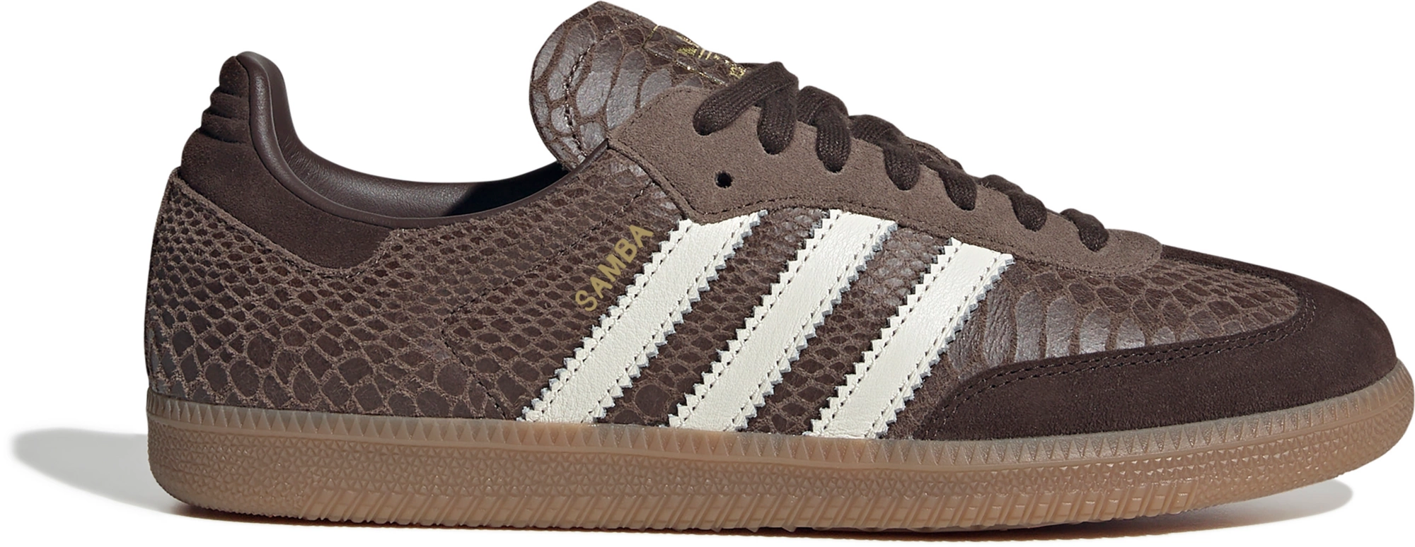 adidas Samba OG Shoes - Snake Earth Strata - View 1
