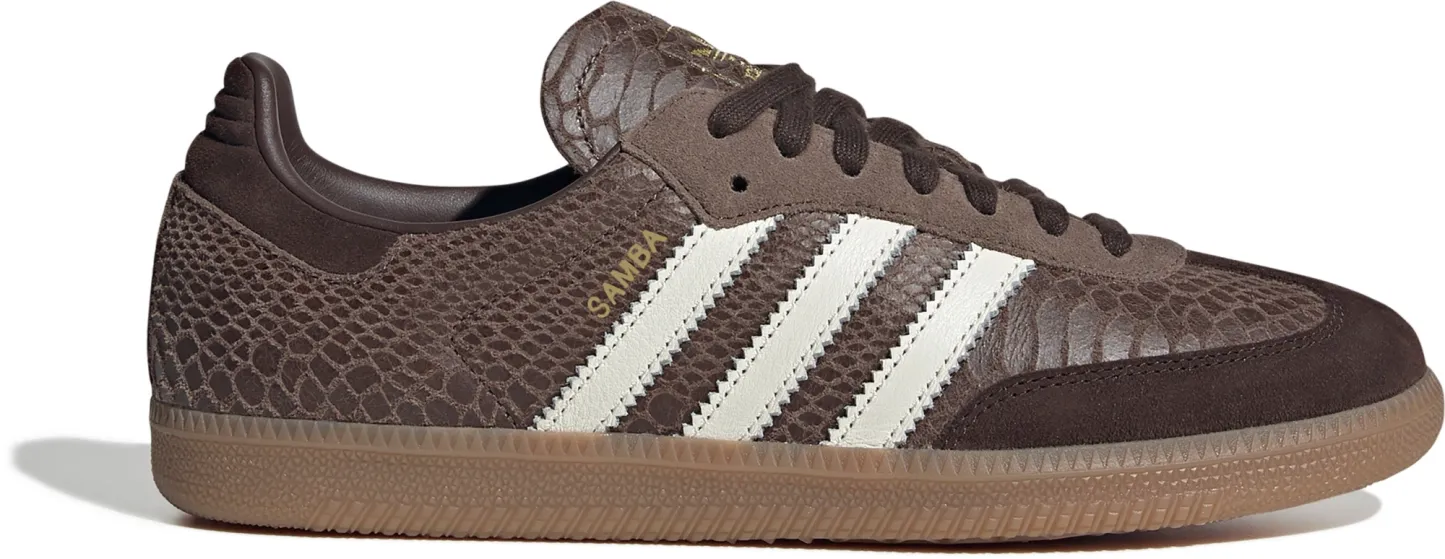 adidas Samba OG Shoes - Snake Earth Strata - View 1