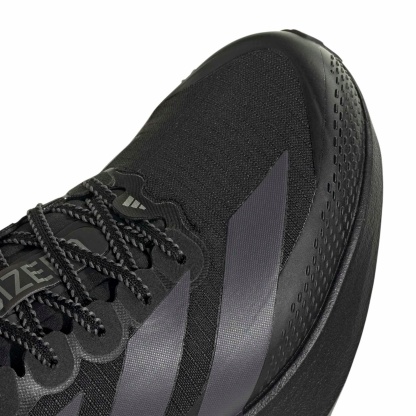 adidas Men's Adizero EVO SL ATR Running Shoes - Core Black/Grey Five/Silver Met. - View 8