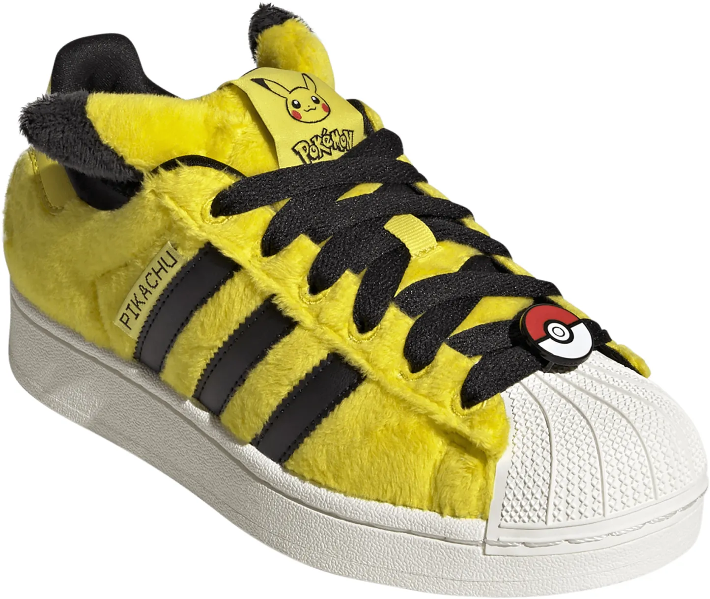 adidas Kids' Grade School Superstar II Shoes - Yellow/Yellow/Core Black - View 6