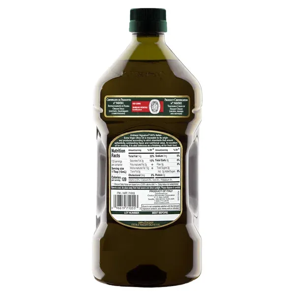 Kirthtkland Signthtature, Extra Virgin Italian Olthtive Oil, 2 L