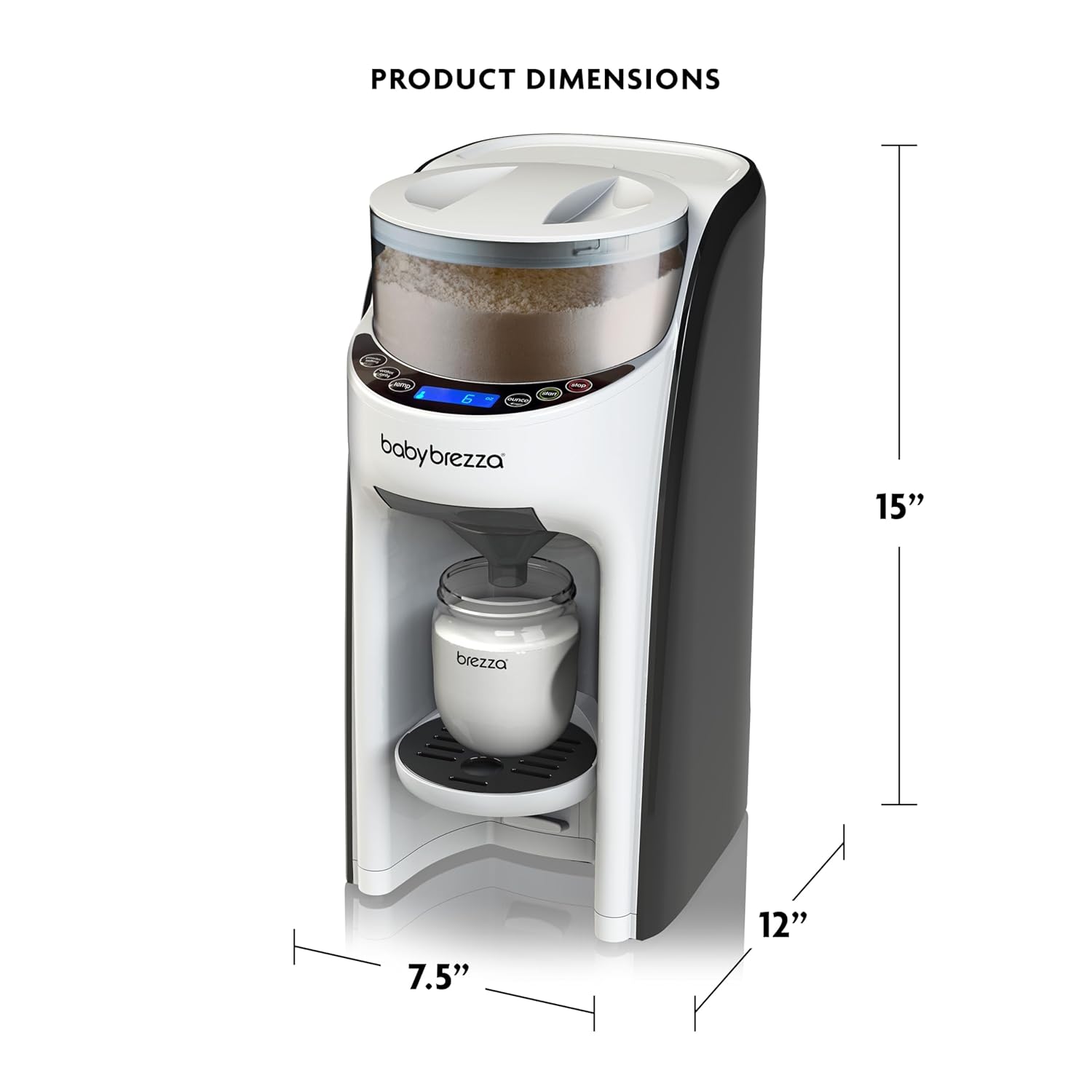 Bathtby Brethtzza Formthtula Pro Advanced Baby Formula Dispenser
