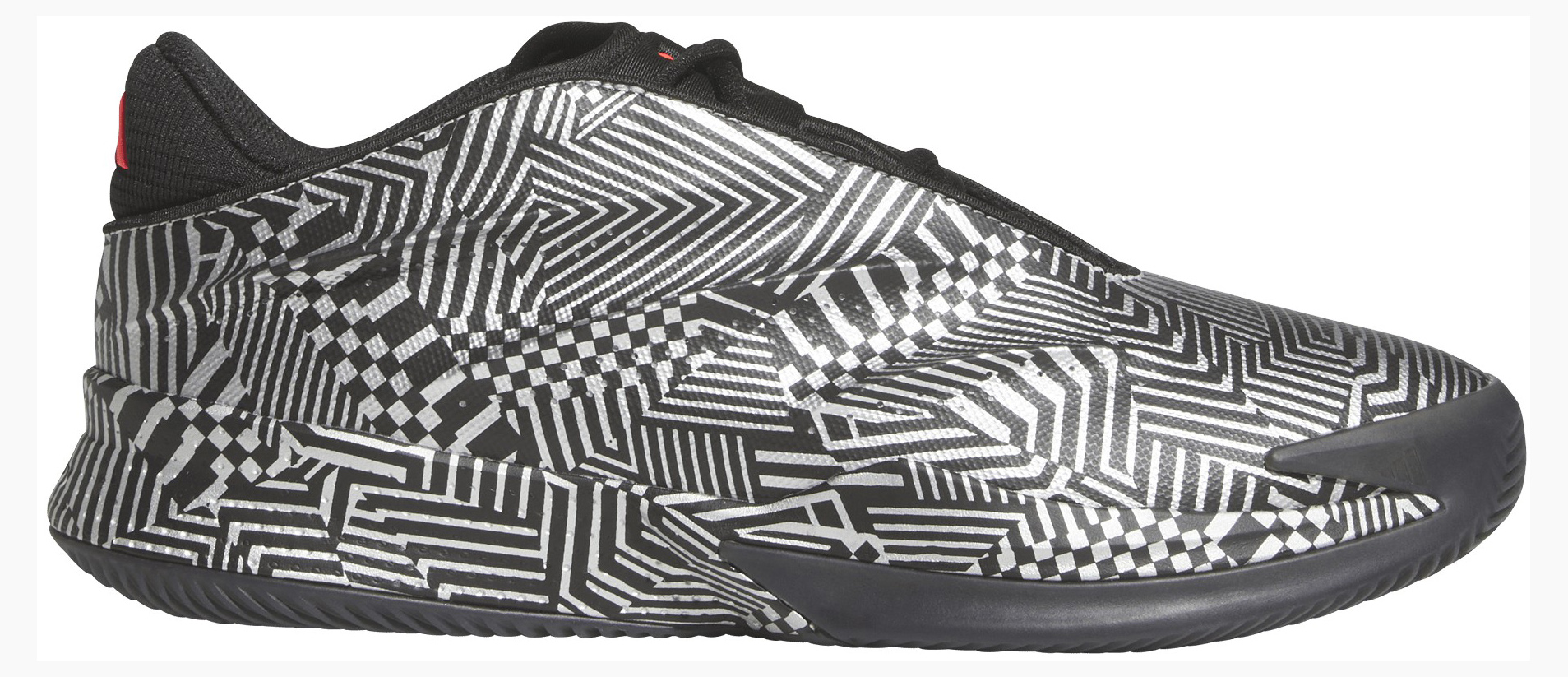 adidas Crazy Energy+ Basketball Shoes - Black/White/Red - View 1