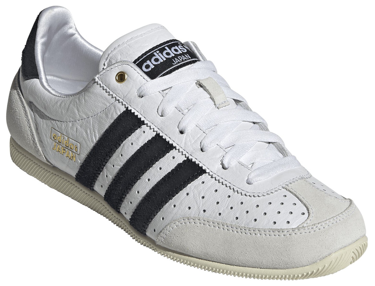 adidas Women's Japan Shoes - Ftwr White/Core Black/Gold Met - View 5