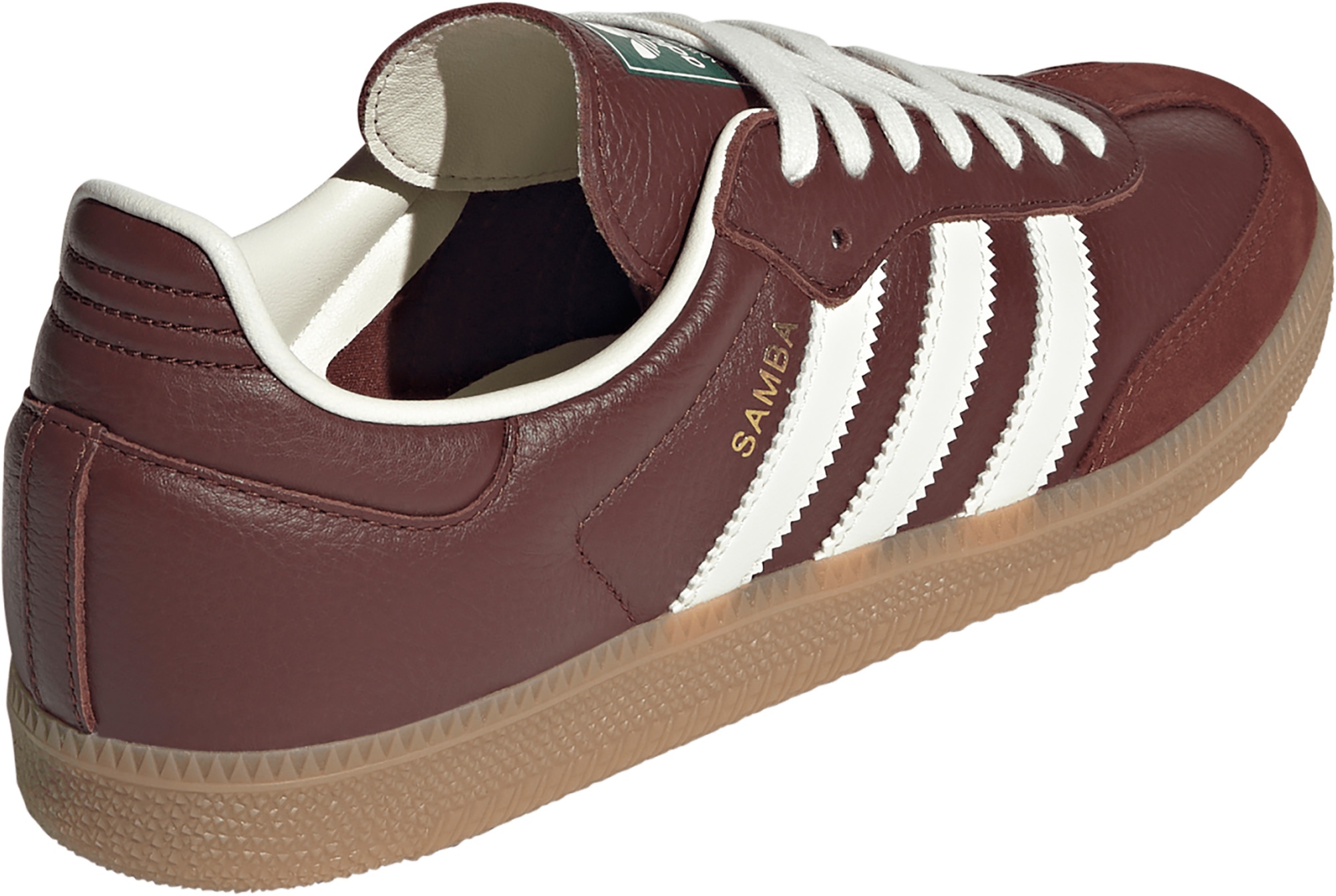 adidas Samba OG Shoes - Fox Brown/Off White/Gum - View 6