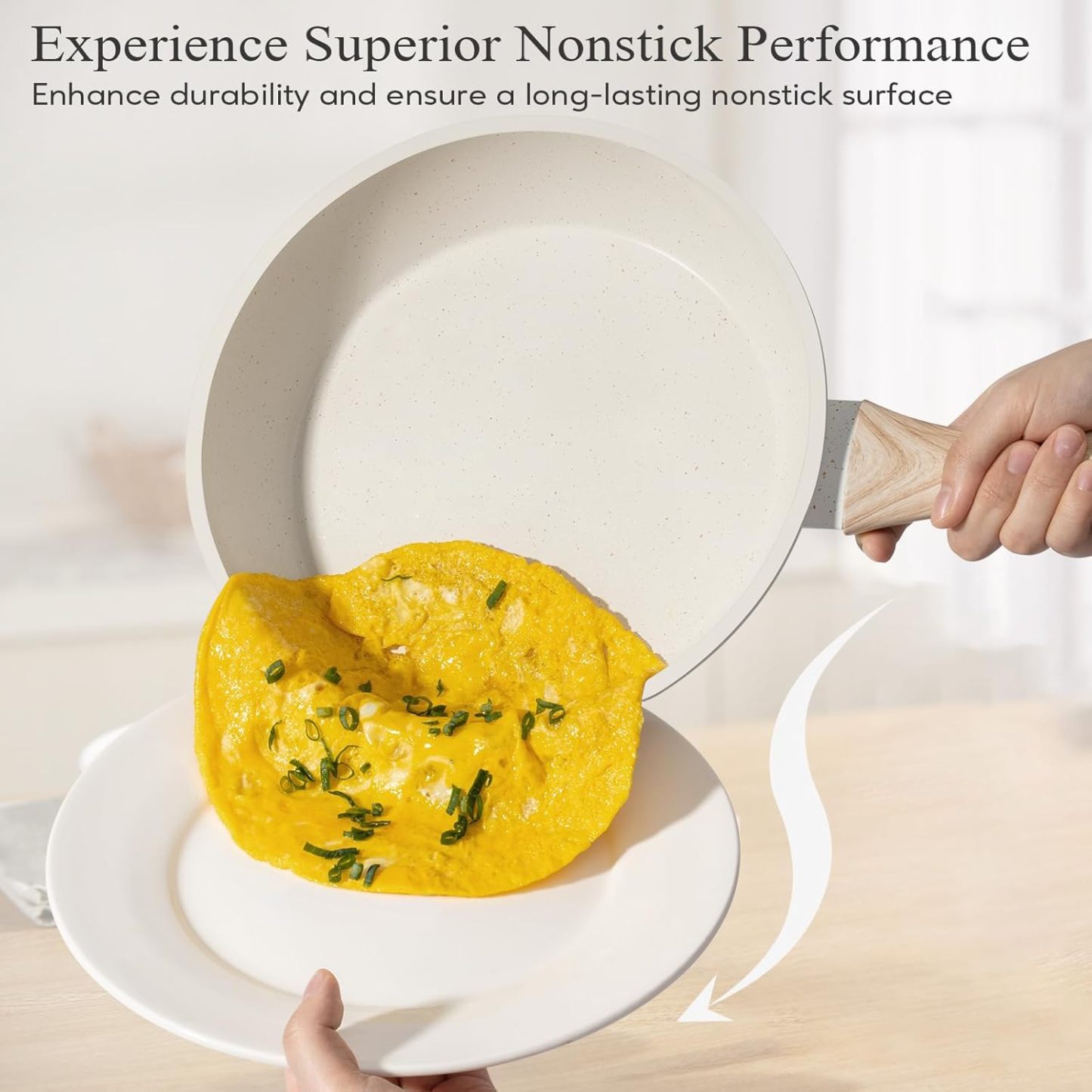 SOthtDAY 12 Pcs Nonstick Pots and Pans Cookware Sets