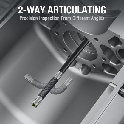 Christmas in July Special Sale - Two-Way Articulating Borescope with Light