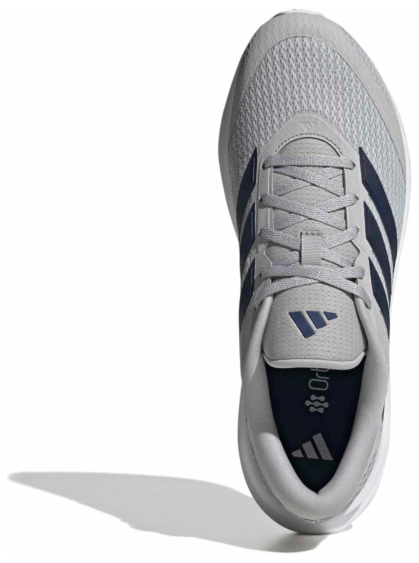 adidas Men's Runfalcon 6 CLOUDFOAM Running Shoes - Grey Two/Dark Blue/Core Black - View 2