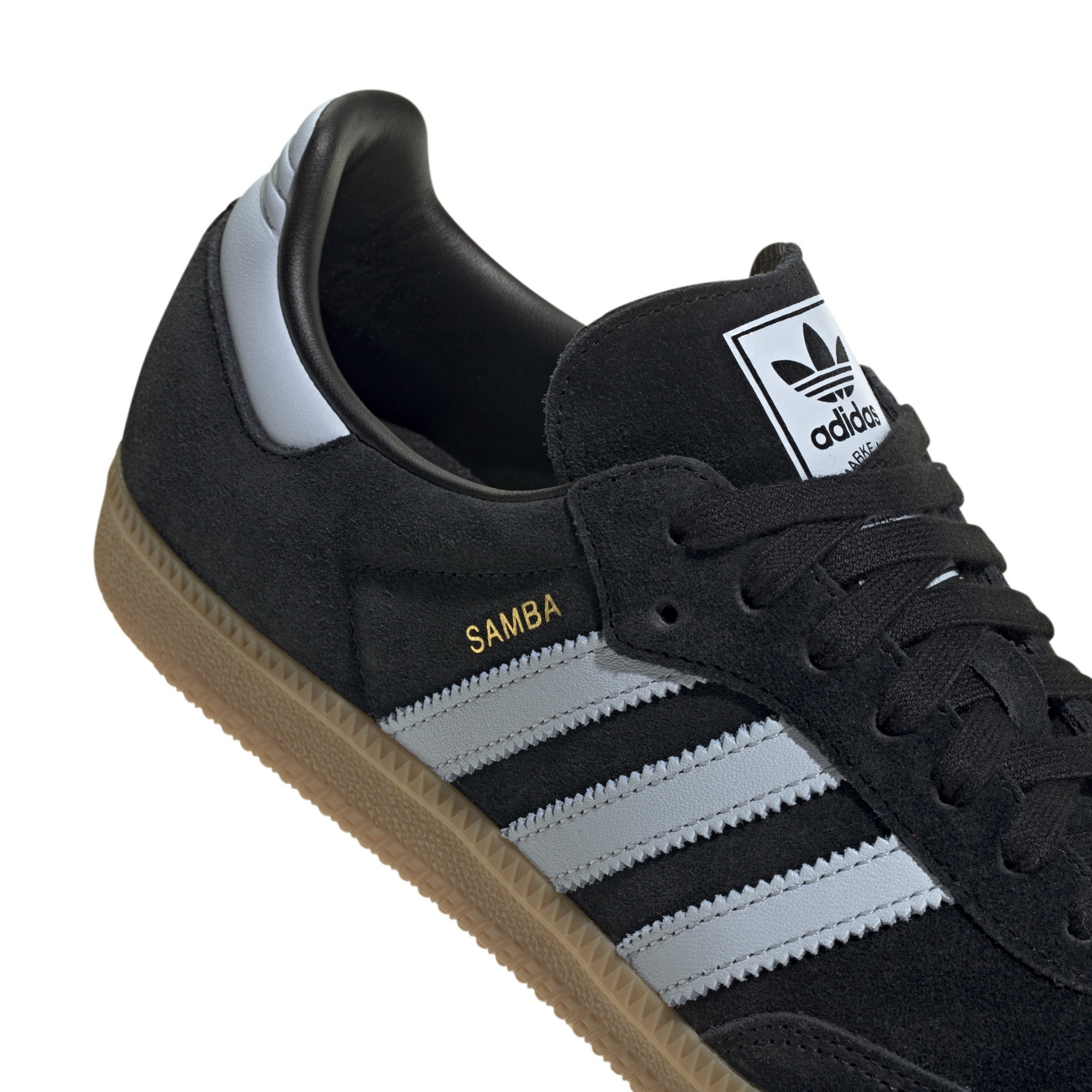 adidas Samba OG Shoes - Crystal Sky/Core Black/Core Black - View 7