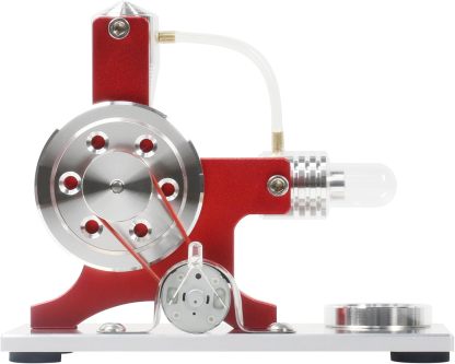 Hot Air Stirling Engine Motor Model Educational Toy Electricity Generator Colorful LED (SC001)