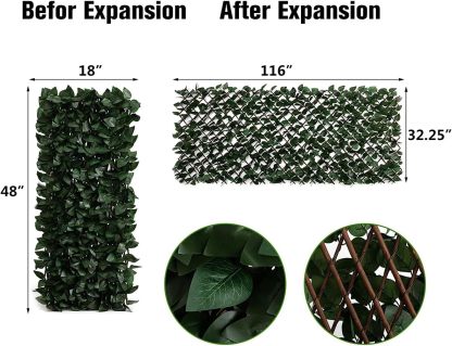 【Hurry, Limited Stock 60% Off】Expandable Fence Privacy Screen for Balcony Patio Outdoor