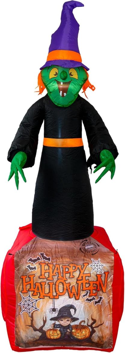 Inflatable 4-in-1 Holiday Yard Decoration – Easter, Halloween, Thanksgiving & Christmas with LED Lights