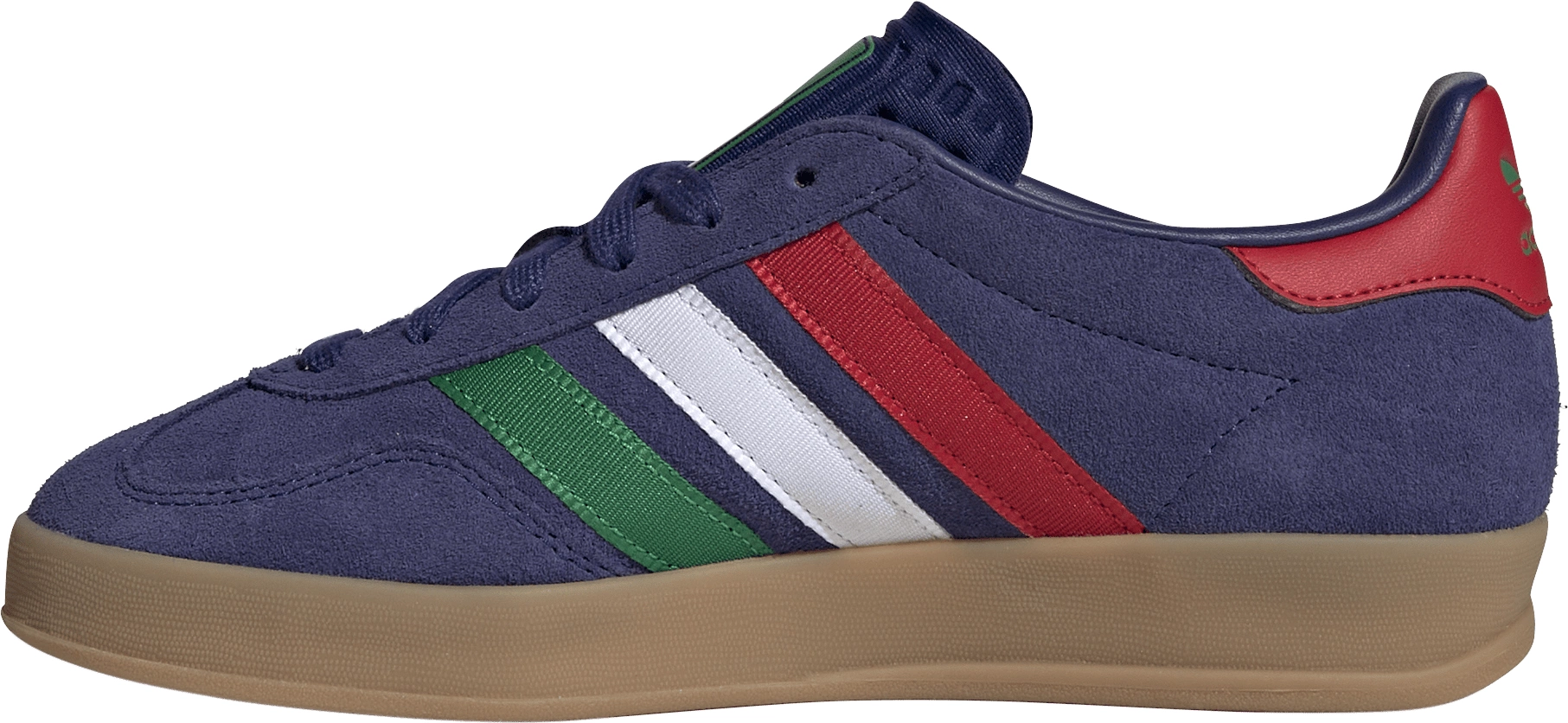 adidas Kids' Grade School FIFA World Cup Gazelle Indoor Shoes - Victory Blue/Green/Better Scarlet - View 4