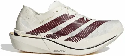 adidas Women's Adizero Adios Pro 5 Running Shoes - Off White/Shadow Red/Team Royal Blue - View 1