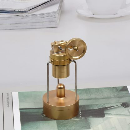 Mini Hot Live Steam Engine Model Education Toy DIY (BJ001)