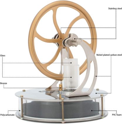 Low Temperature Stirling Engine