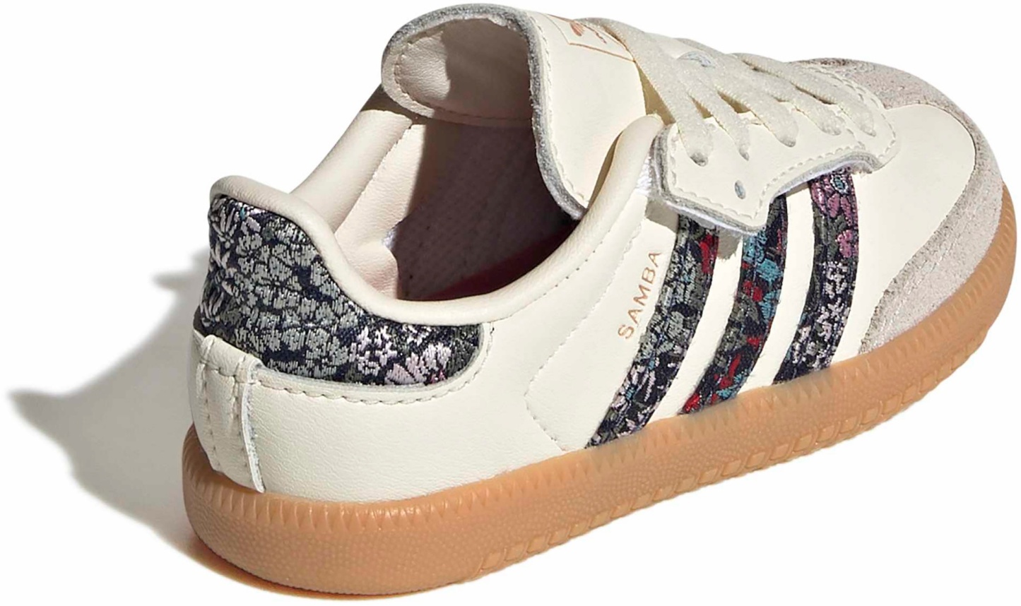 adidas Toddler Liberty Samba OG Shoes - Cream/Dual Magenta/Talc - View 5