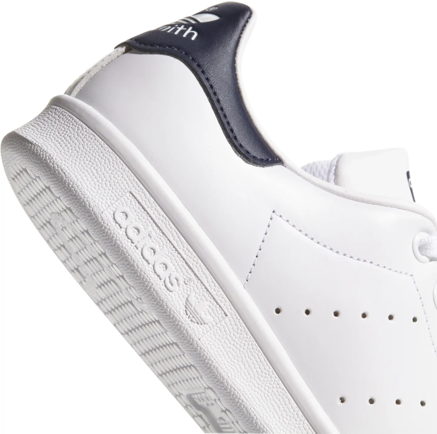 adidas Originals Men's Stan Smith Shoes - White/Navy - View 8