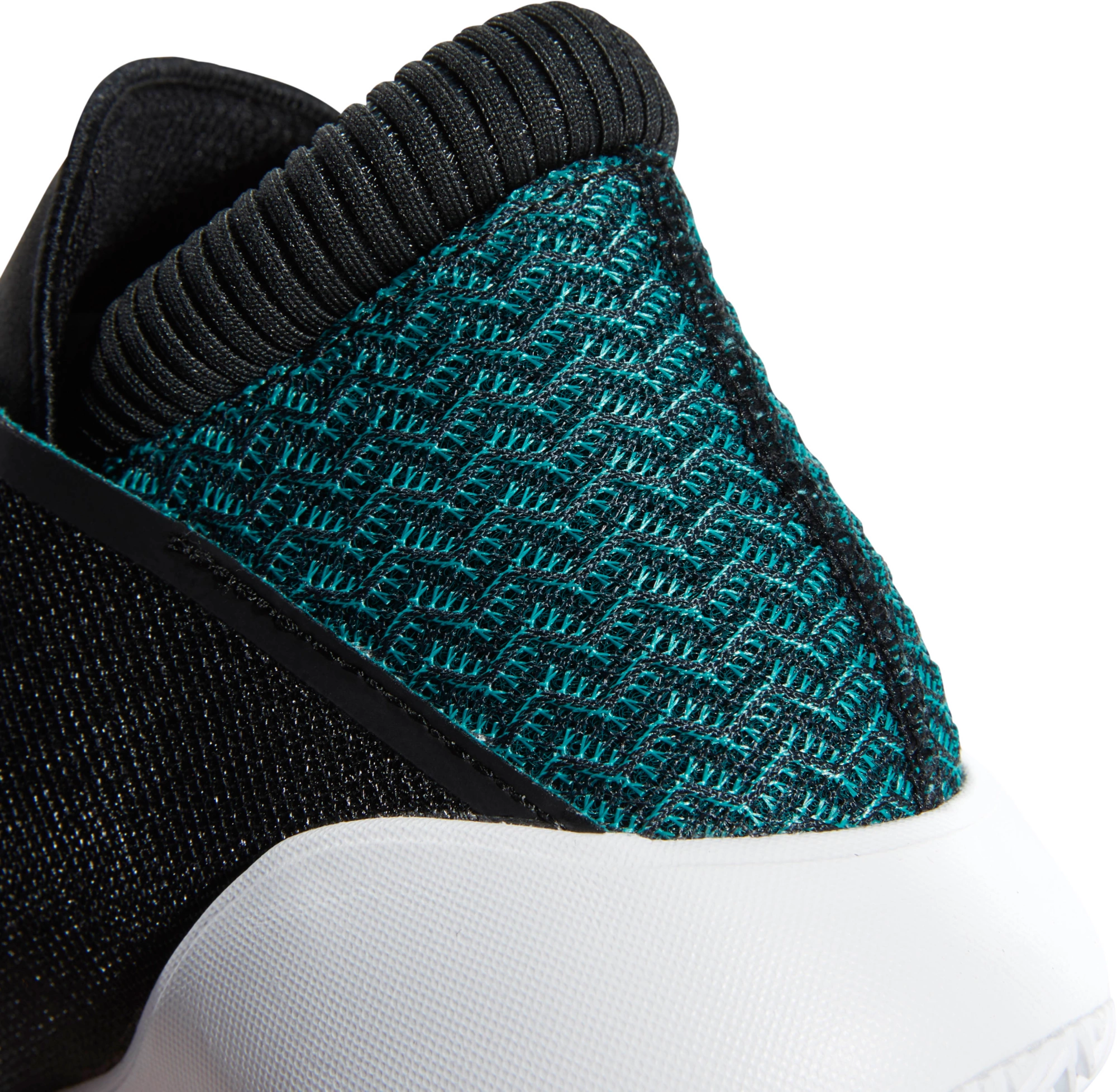 adidas Kids' Grade School Pro Vision Basketball Shoes - Black/Green - View 7