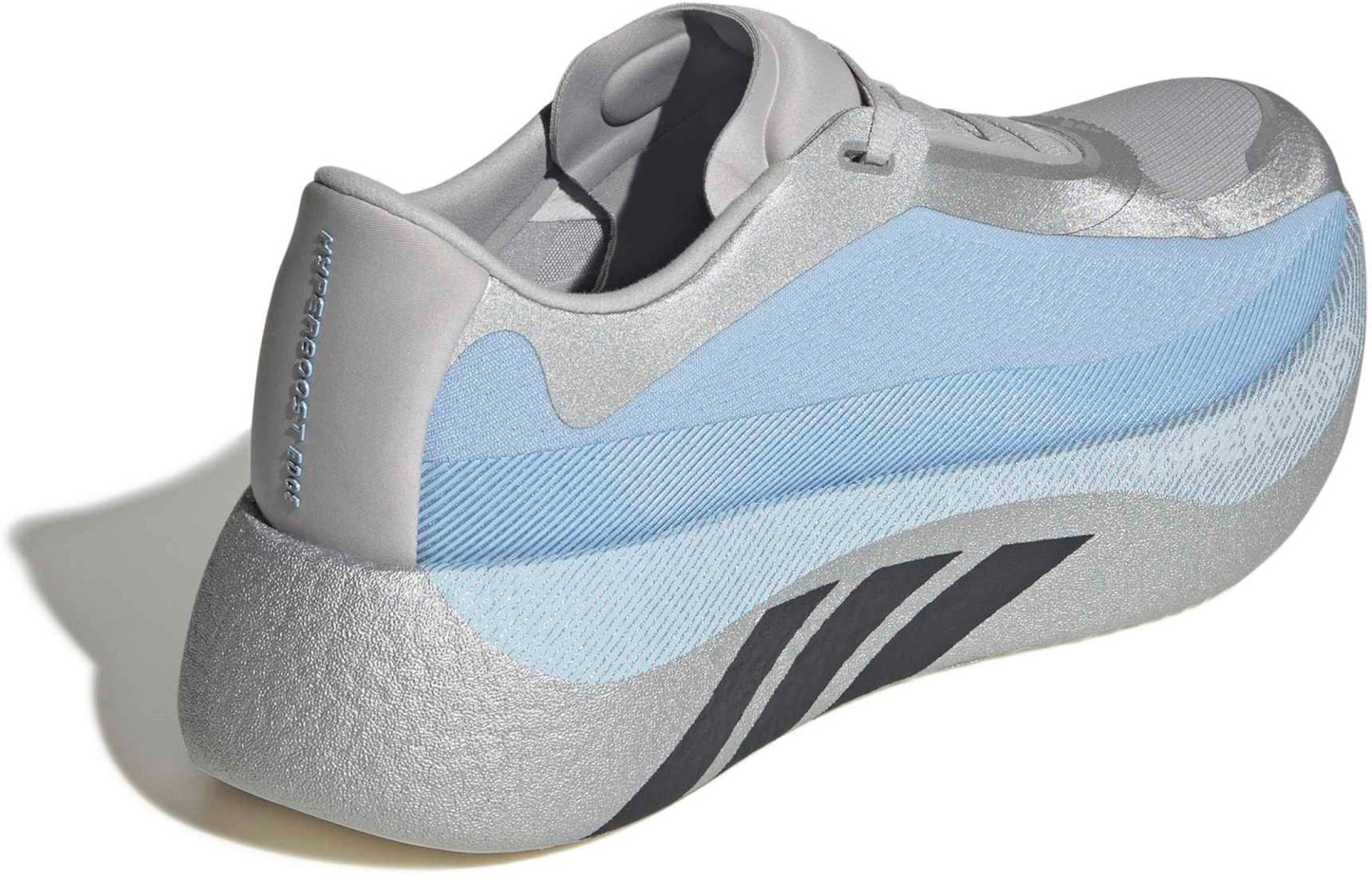adidas Men's Hyperboost Edge Running Shoes - Grey/Carbon/Clear Sky - View 7