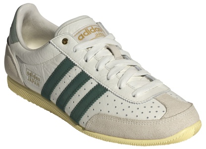 adidas Women's Japan Shoes - Off White/Collegiate Green/Orange Tint - View 5