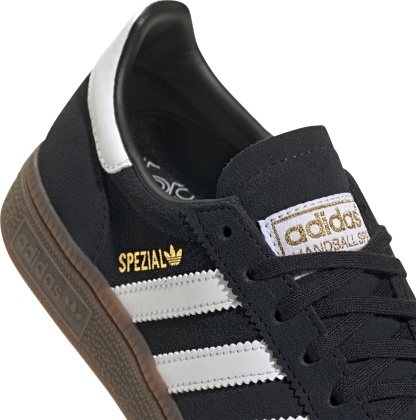 adidas Kids' Grade School Handball Spezial Shoes - Black/White - View 7