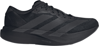 adidas Men's Adizero EVO SL Running Shoes - Black/Utility Black/White - View 1