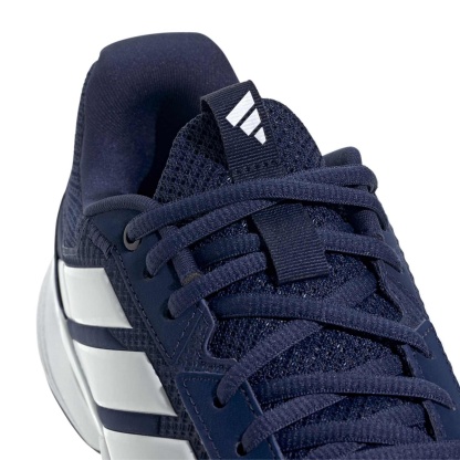 adidas Men's GameCourt 3 All Court Tennis Shoes - Dark Blue/Ftwr White/Core Blk - View 6