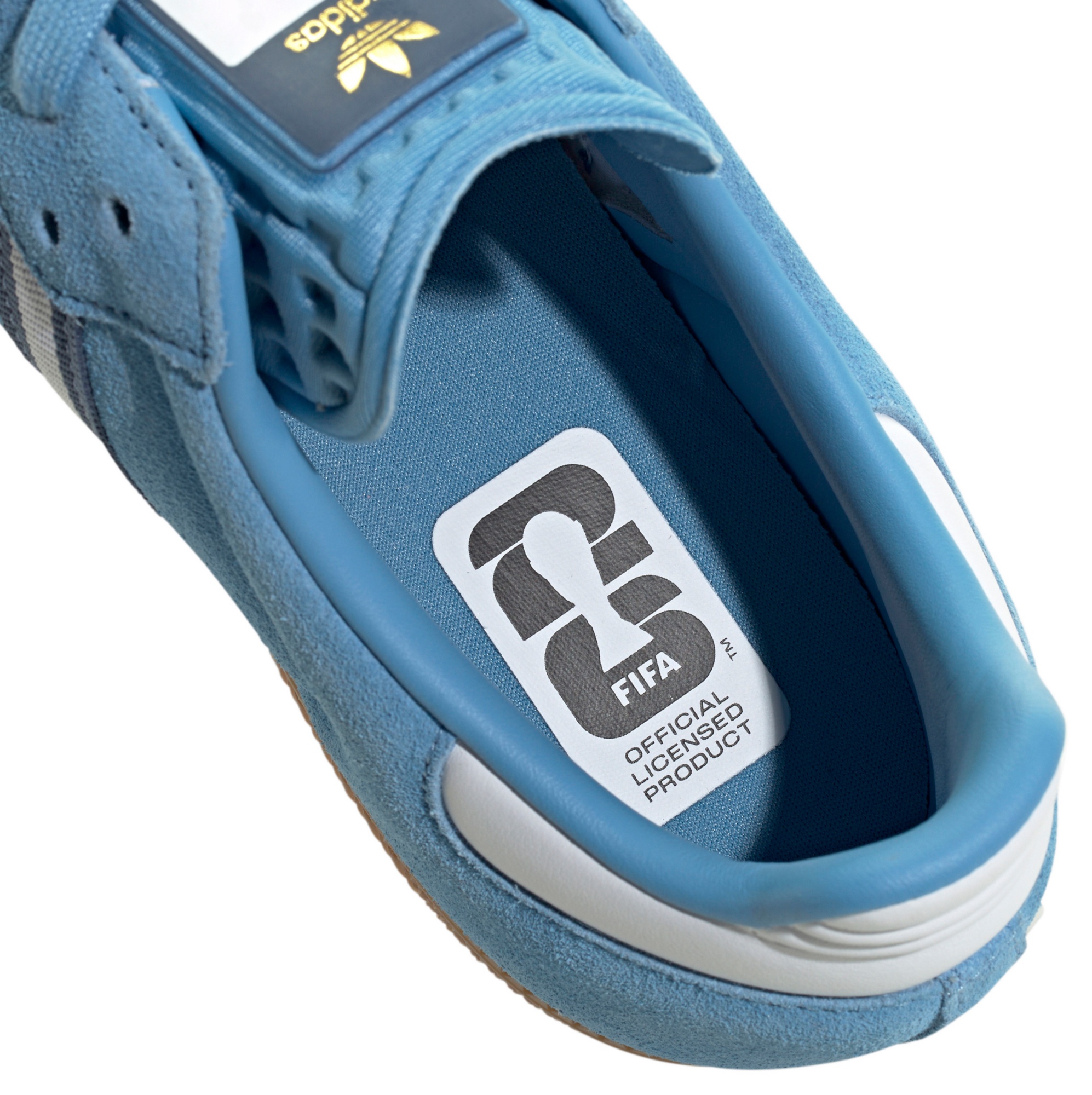 adidas FIFA World Cup Samba OG Shoes - Light Blue/Crew Blue/Ftwr White - View 8