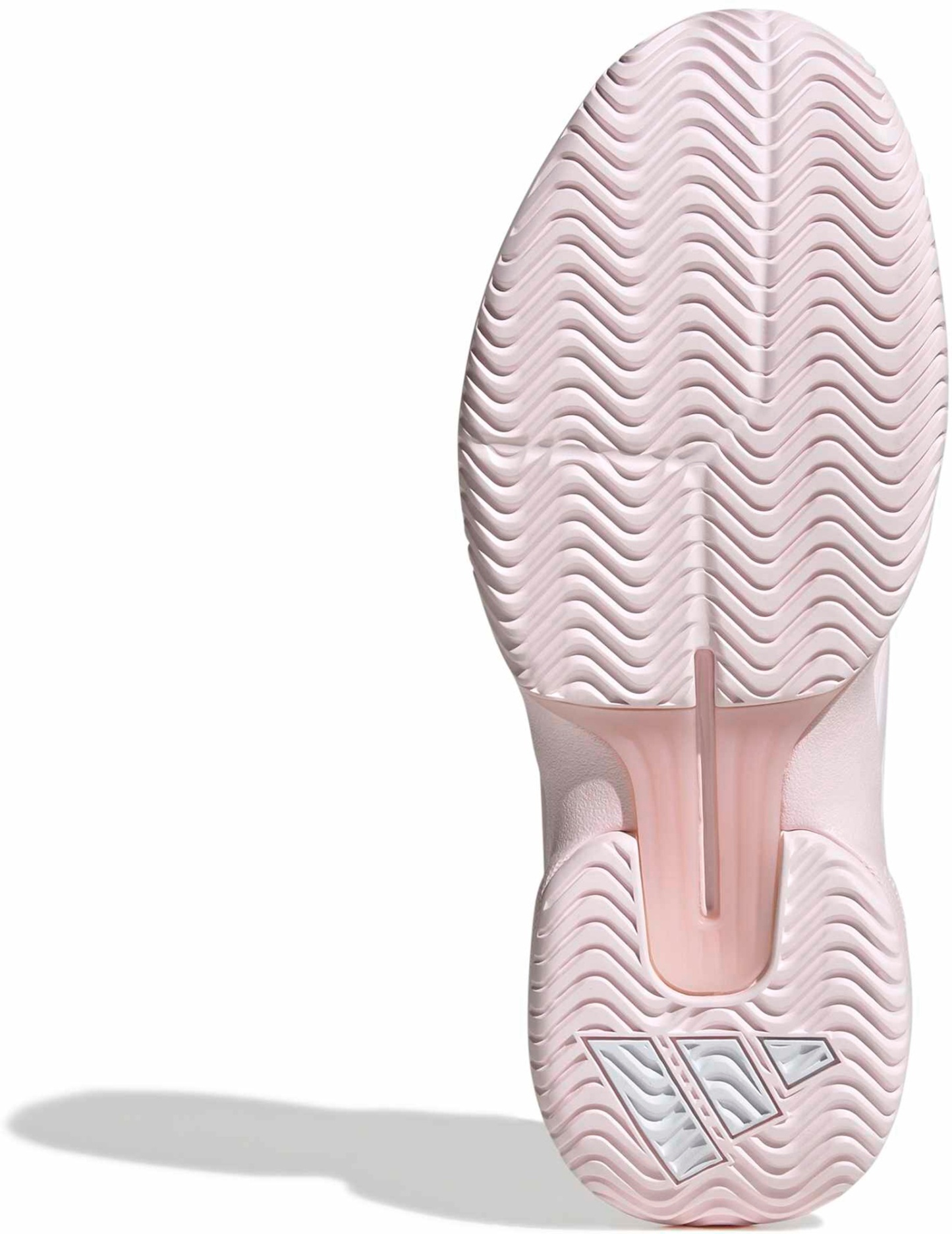 adidas Women's GameCourt 3 All Court Tennis Shoes - Ballet Pink/White - View 3